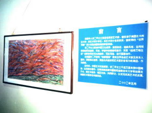 Grace Li Wang's exhibit in China