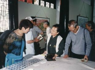 Grace Li Wang's exhibit in China