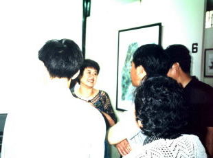 Grace Li Wang's exhibit in China