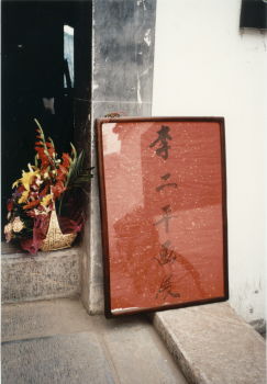 Grace Li Wang's exhibit in China